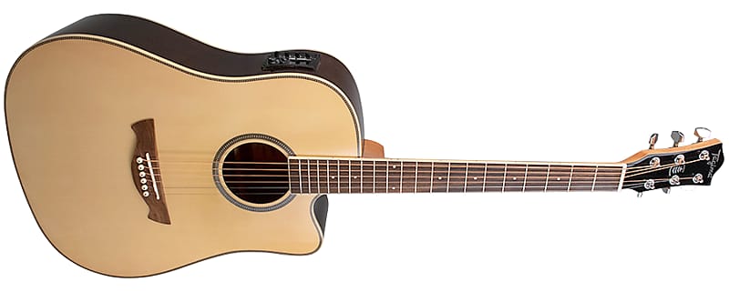 Tagima WS20 EQ NT Steel Dreadnought Cutaway Acoustic