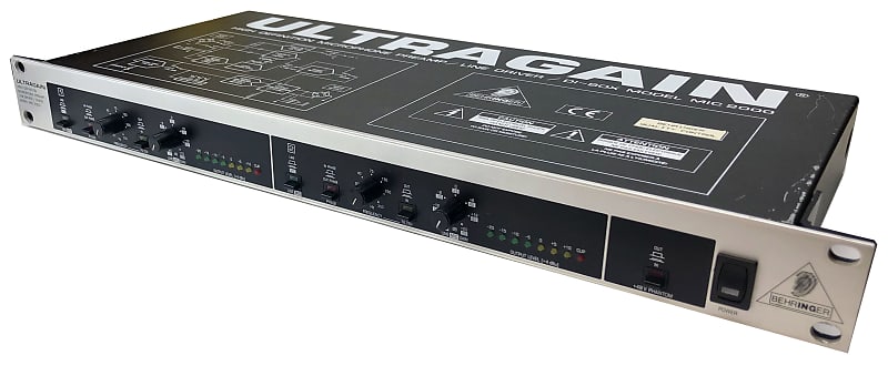 Behringer MIC 2000 Ultragain Microphone Preamplifier | Reverb