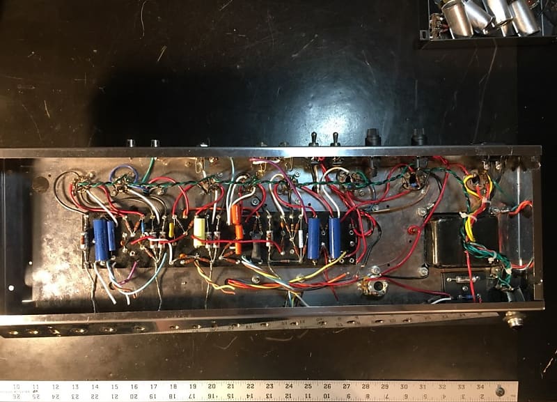 Custom AB763 Super Reverb Style Tube Amp Chassis Project | Reverb