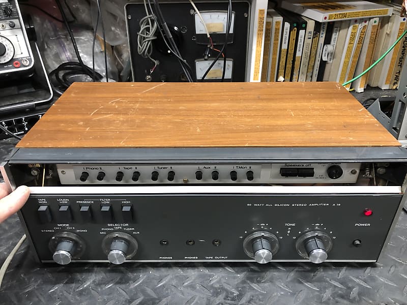 Revox A78 80 watt stereo amplifier. Serviced and Recapped!