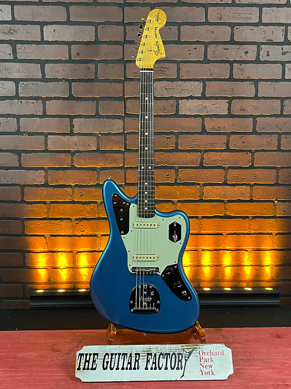 2018 Fender USA Johnny Marr Jaguar LAKE PLACID BLUE Rare Reverb