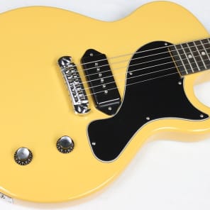 Austin Super-6 Electric Guitar w/ HSC, TV Yellow, Gotoh Tuners, CTS Pots, LP Jr. #29618 image 1