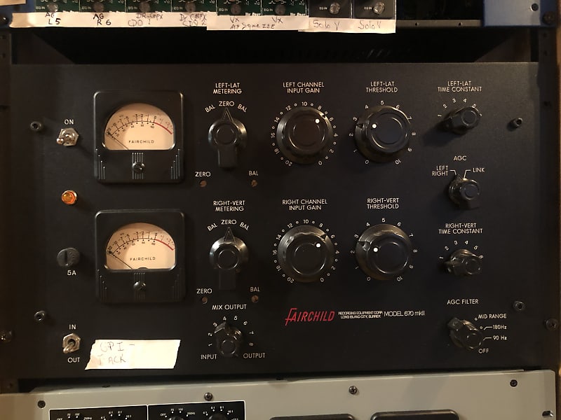 Fairchild 670 Compressor Limiter