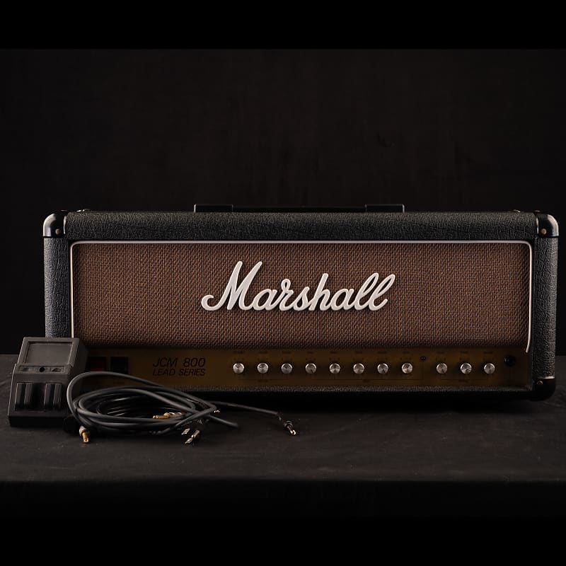 Marshall JCM 800 Lead Series Model 2205 Dual-Channel 50-Watt 4x12 Half  Stack | Reverb