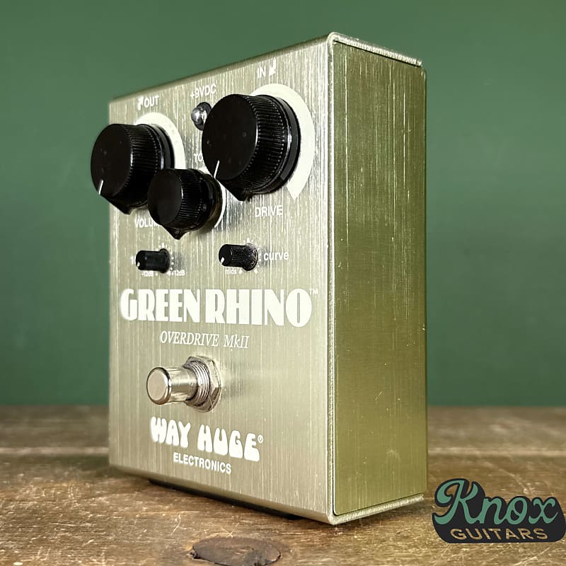 ギター WAY HUGE GREEN RHINO OVERDRIVE MkII Green Rhino Overdrive MkII Pedal - Way Huge Electronics - YouTube