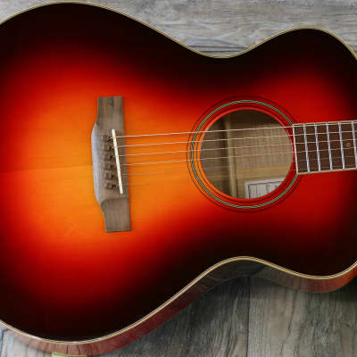 MINTY! Bedell WF-0-AD/MP Wildfire Orchestra Adirondack & Maple Fire Burst Gloss + OHSC image 2