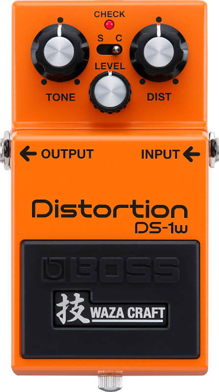 Boss DS-1W Waza Distortion Effects Pedal image 1