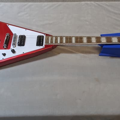 Jackson Scott Ian King V With Hard Shell Case - Candy Apple Red image 7