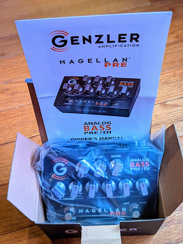 Genzler Amplification Magellan Bass Pre/DI Pedal 2023 Reverb
