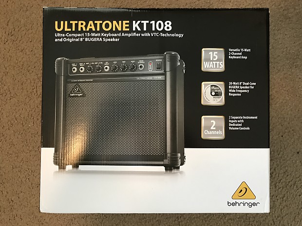 Behringer Ultratone KT108 15-Watt Keyboard Amp image 1