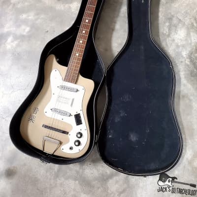 Kay / Trutone Vanguard K310 Hot-Rod Custom Electric Guitar (1965, Desert Sand) image 25