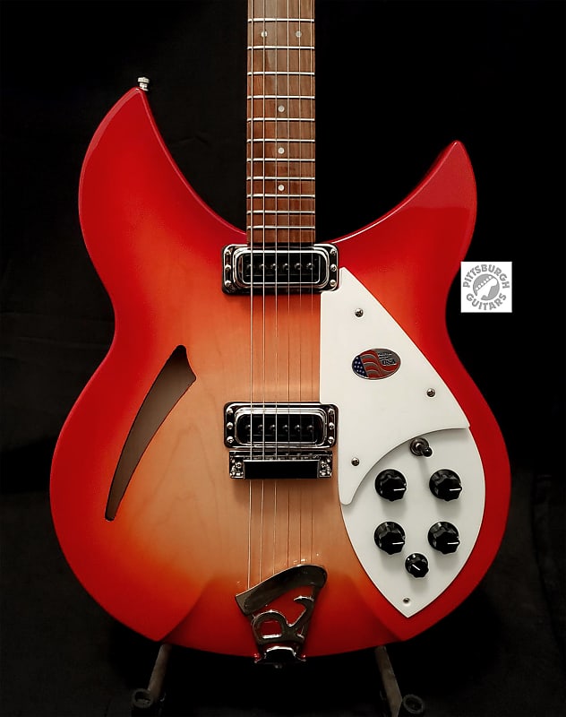 New Rickenbacker 330FG, Fireglo, with Hard Case and Free Shipping, Made in USA! image 1