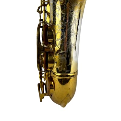 King Super 20 Silver Sonic Full Pearl Gold Plate Inlay Alto Saxophone HOLY GRAIL image 13