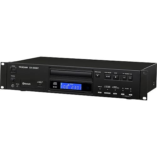 Tascam CD-200BT Professional Single CD Player w/ Bluetooth image 1