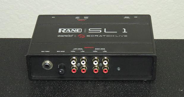 Rane SL1 SL 1 Serato Scratch Live USB DJ Audio Interface (nice shape!)