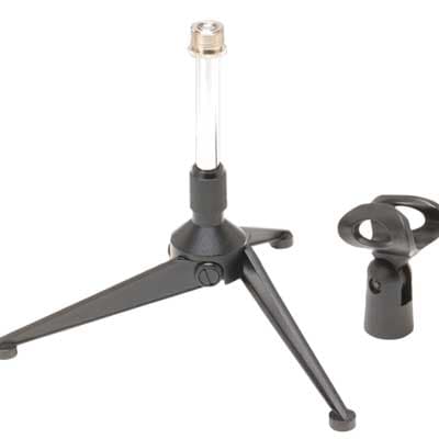 On Stage DS7425 Compact Adj Tripod Desk Mic Stand