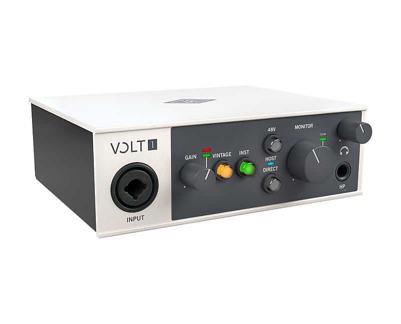 Universal Audio Volt 1 1-in/2-out USB 2.0 Audio Interface w/ Built-In Mic Preamp image 1