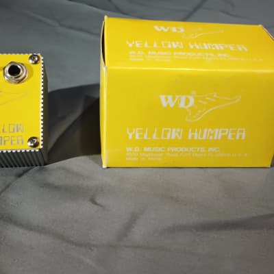 WD Yellow Humper Effects Box NEW OLD STOCK Rare & Discontinued Dan Armstrong for sale