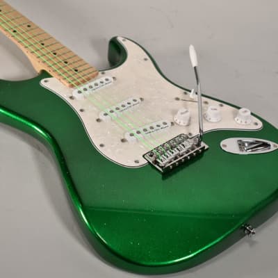 IYV S-Style Green Finish Solid Body Electric Guitar image 4