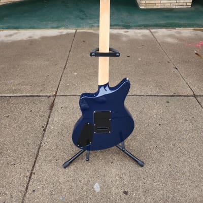 D'Angelico Premier Series Bedford Semi Hollow with Tremolo 2021 - Navy Blue image 6