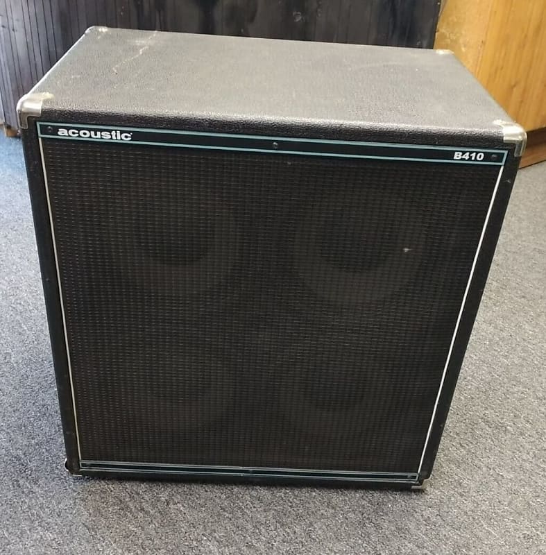 Acoustic B410 400W Bass Amp Cabinet 400 Watts 8 Ohms 1/4" | Reverb