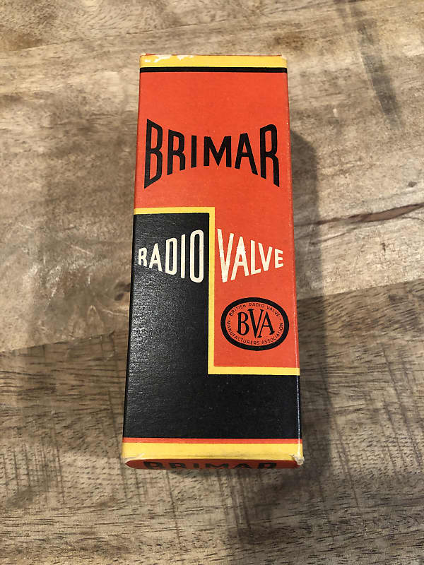 1950 Brimar 5V4G (GZ32) Rectifier Tube NIB Britain | Reverb