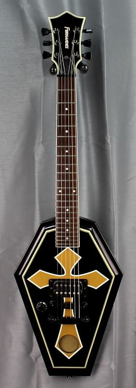 Fernandes 'Lucy' LH Mini-Coffin KANOKE 2006 - Black