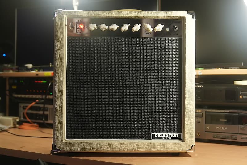 Monoprice 15 Watt Tube Amp / Fender Blue Junior clone with Reverb