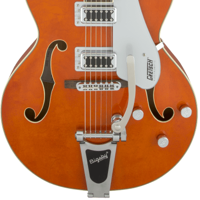 Gretsch G5420T Electromatic Hollow Body Single-Cut Electric Guitar with Bigsby in Orange Stain image 1