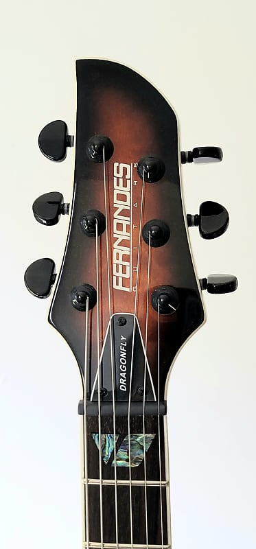 Fernandes Dragonfly Custom Elite Sunburst DC DoubleCut 24