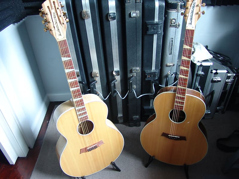 Genuine, Rare Rickenbacker Acoustic Guitars - 700C/12 Comstock & 700S Shasta - Sold as Pair image 1
