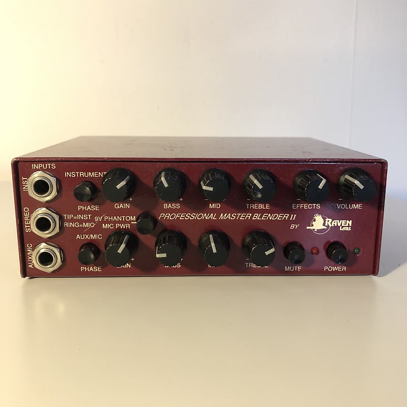 Raven Labs PMB II (Professional Master Blender preamp/DI)