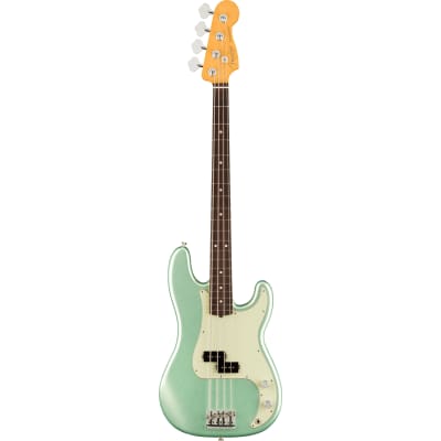 Fender American Professional II Precision Bass RW (Mystic Surf Green) - 4-String Electric Bass for sale