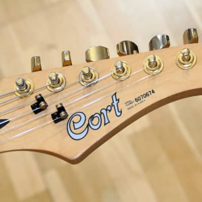 CORT Stature Gold Amber Natural / Stratocaster Type / 1996 Made In Korea image 8