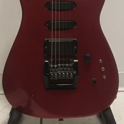 80s METAL SHREDDER MIJ w/ UPGRADES ~ Hohner Professional ST Scorpion 1980s Red w/ Killswitch & EMG Selects image 1
