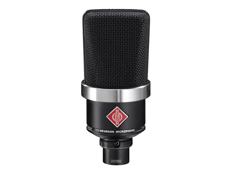 Neumann TLM 102 Large Diaphragm Cardioid Condenser Microphone Matte Black image 1