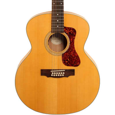 Guild F-2512E Acoustic-Electric Guitar, 12-String, Natural image 1