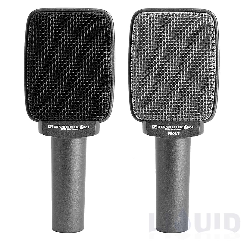 Sennheiser Professional e 609 Silver Super-Cardioid Instrument Microphone,Wired, Wireless image 1