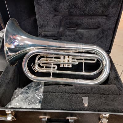 Blessing BM-301SP Silver Marching Baritone image 3