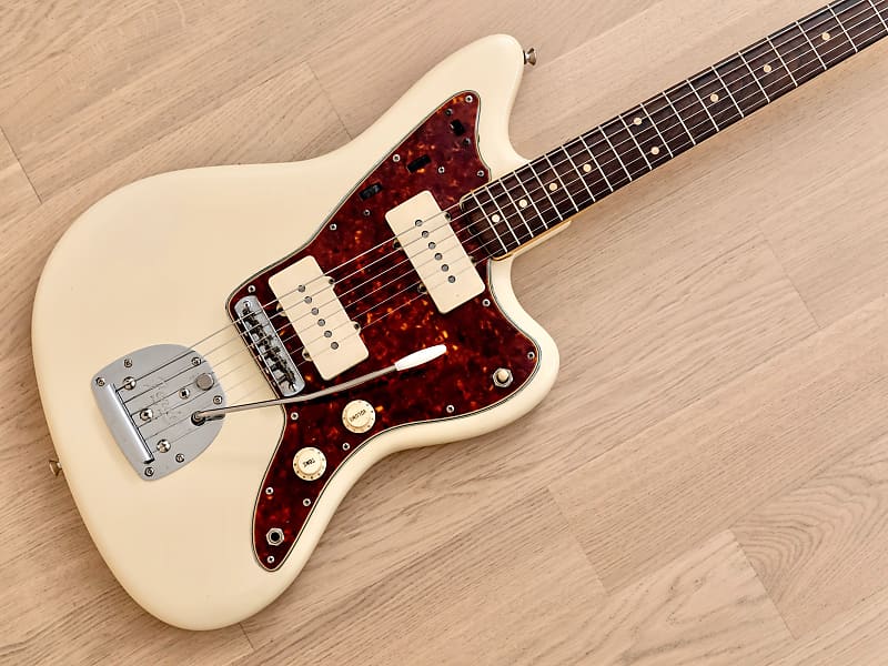 1959 Fender Jazzmaster Vintage Pre-CBS Offset Electric Guitar Olympic White w/ Case image 1