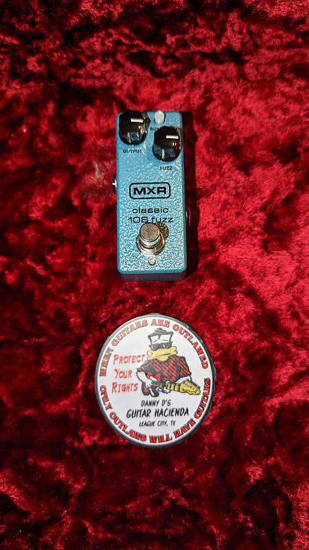 【動作良好】MXR classic 108 fuzz M296［ ファズ ］ MXR® CLASSIC 108 FUZZ - Dunlop