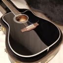 Takamine 12-string Dreadnought Cutaway Ac/elec. Guitar, Solid Spruce Top, Maple Back & Sides, Black, CT4-DX