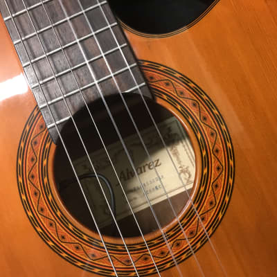 Alvarez AC60SC Classical Acoustic-Electric Guitar 2005 in good condition with original hard case key included. image 6