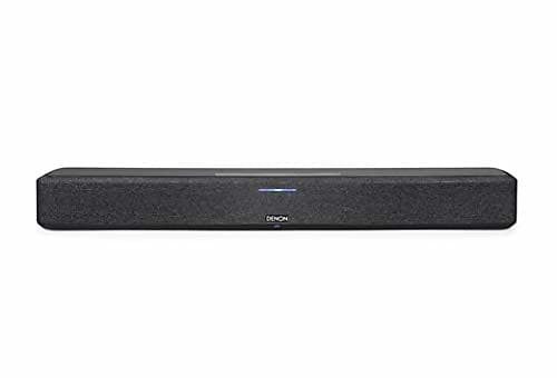 Denon Home Sound Bar 550 - Compact 3D Surround Sound, Dolby Atmos & DTS:X, Built-in HEOS, Amazon Alexa, Seamless Integration with Denon Home 150, 250, 350 Wireless Speakers for Multi-Room Audio, Black image 1
