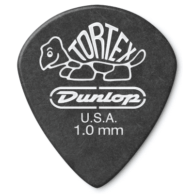 Dunlop 482P10 Tortex Jazz III 1.0mm Guitar Picks (12-Pack)