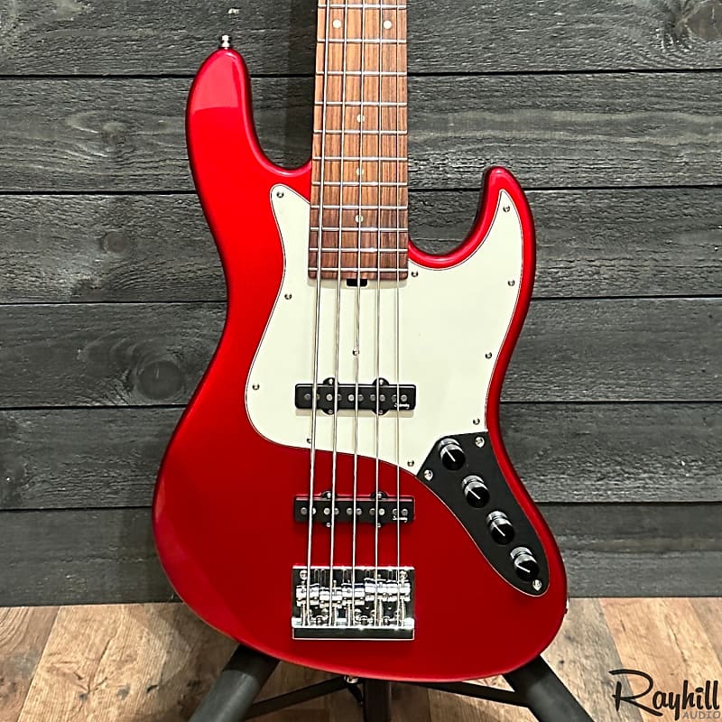 Sadowsky 2023 SMX MetroExpress JJ 5-String Red Electric Bass | Reverb