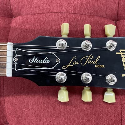 Gibson Les Paul Studio Faded 2009 - Satin Ebony w/ Bare Knuckle Pickups and Case image 10