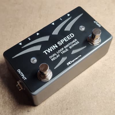 TWIN SPEED Dual Loop Switcher Relay True Bypass - Gray (RD Effects) image 1