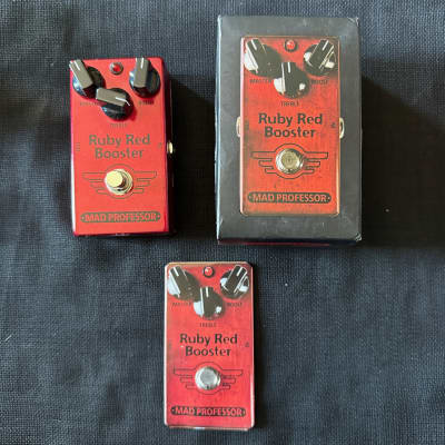 Mad Professor Ruby Red Booster - clean and/or treble booster pedal (DISCONTINUED) image 2