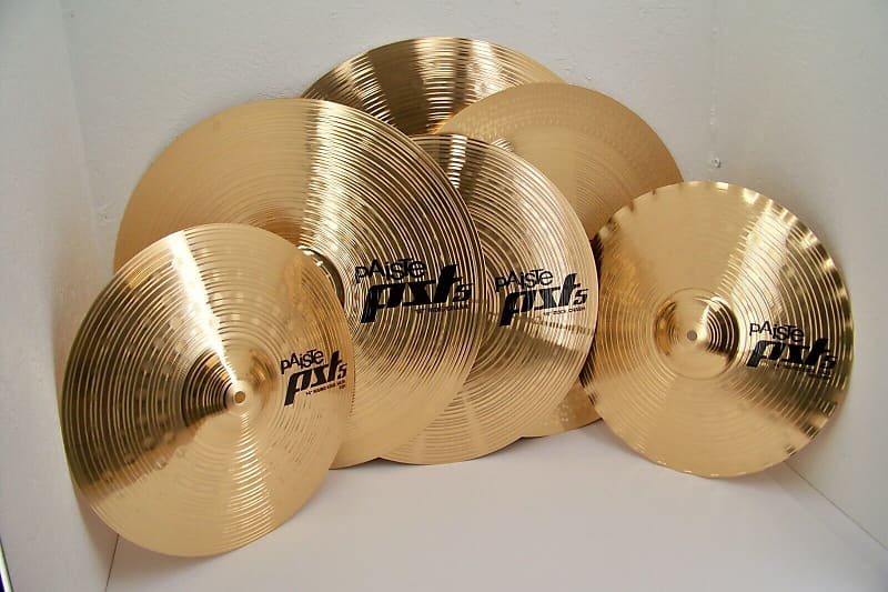 Paiste PST5 Rock Cymbal Set/Free 16" Rock Crash & 18" China W/Purchase/068FR1618 image 1